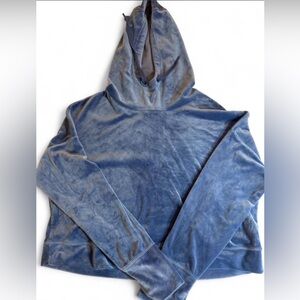Aerie Velvet Blue Hoodie